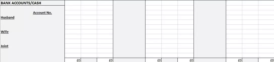 ES2 bank accounts